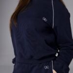 Set en Moleton Bleu marine