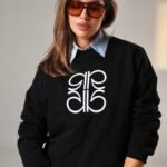 Sweat en Moleton Noir