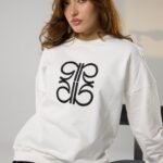 Sweat en Moleton Blanc