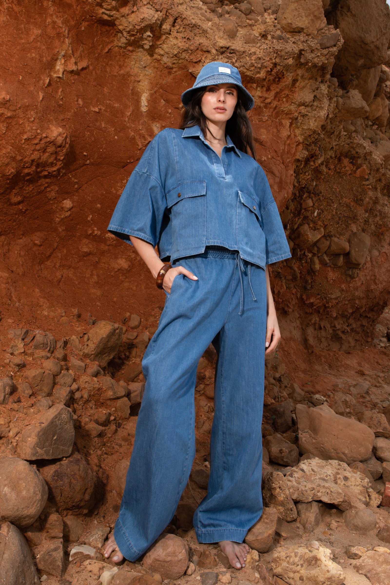 Set_Blouse_Pantalon_Jean_fa90e512-b8ad-48d8-b5dd-a08e5400cd19 Set Blouse Pantalon Jean - Image 1